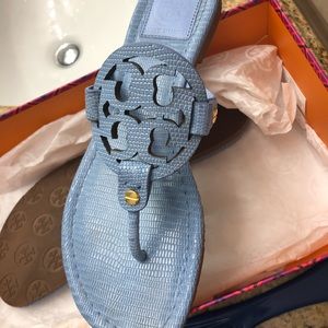 Tory Burch Miller Micro Tejus Sandals